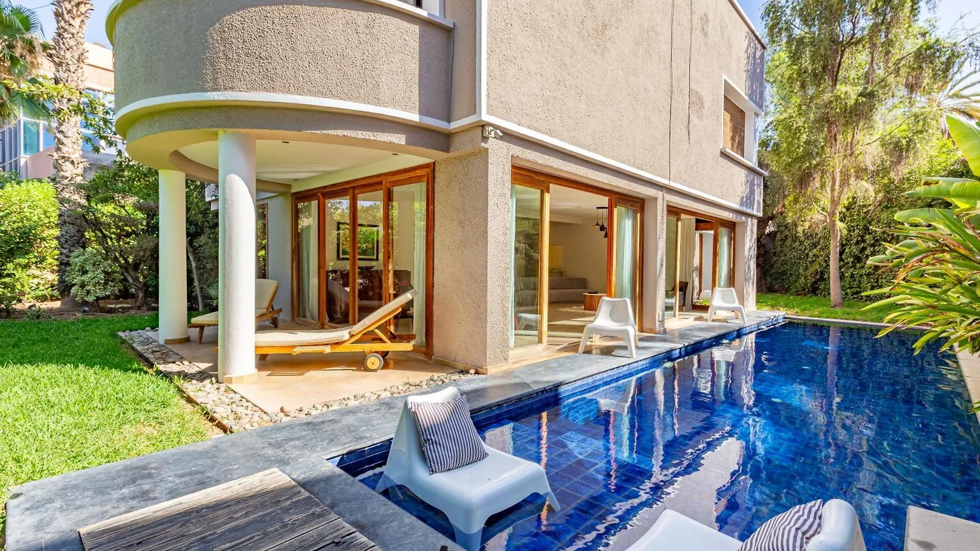 Villa Dar Chama ,Piscine Privee , Au Coeur De Marrakech Μαρακές